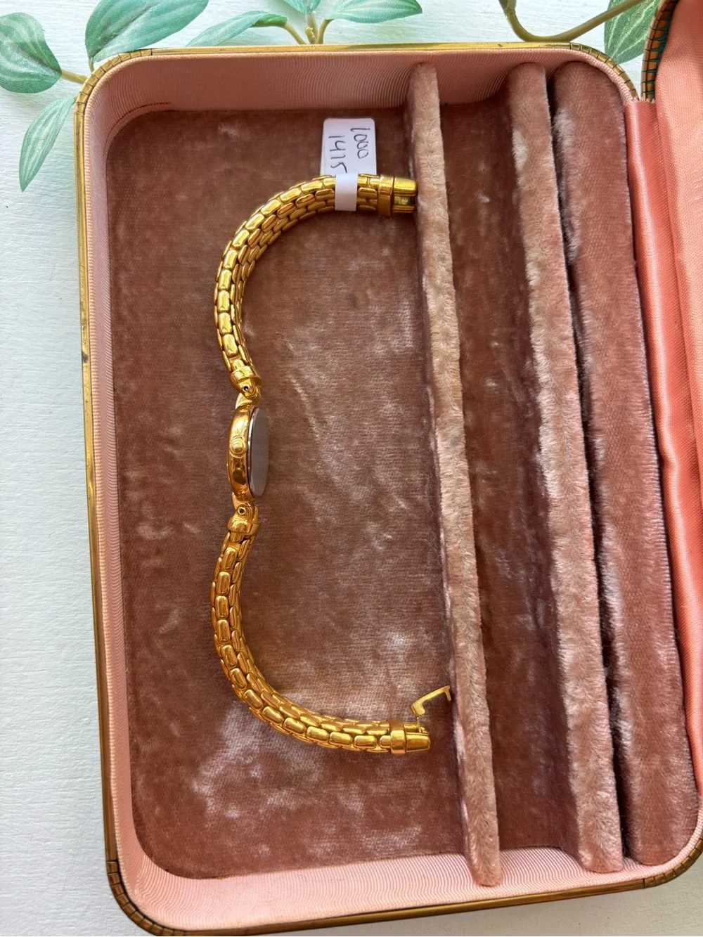 Vintage Seiko Gold-Tone Women’s Bracelet Watch